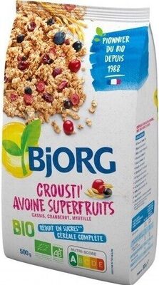 Crousti' Avoine Superfruits
