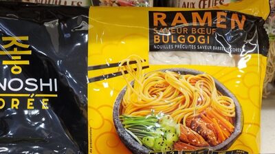 Ramen  saveur  bœuf bulgogi front packaging