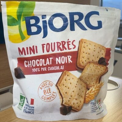 Mini fourrés chocolat noir