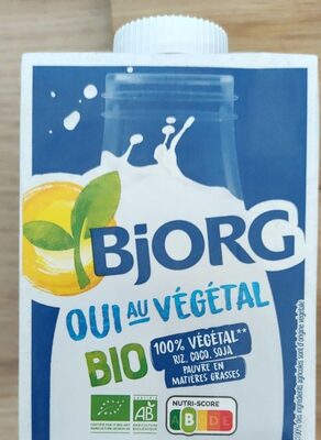 Boisson végétale, stérilisée UHT