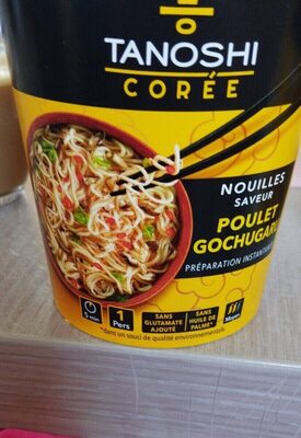 Nouilles saveur poulet gochugaru