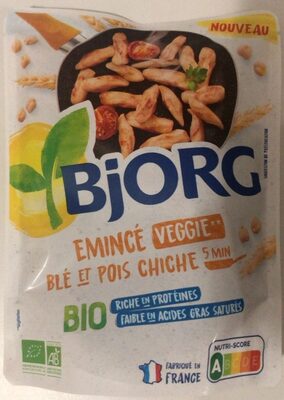 Emincé blé et pois chiche