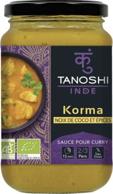 Korma noix de coco et epices