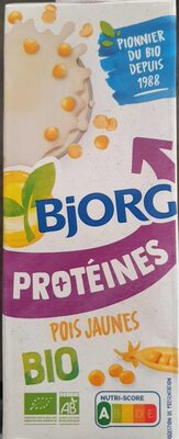 Boisson aux pois jaunes