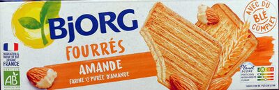 Biscuits fourrés à l'amande