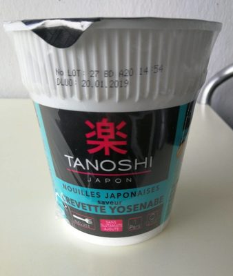 Nouilles japonaises saveur crevette yosenabe