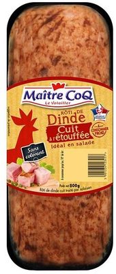 Rôti de dinde cuit à l'étouffée