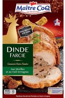 Dinde farcie aux morilles et au vieil Armagnac
