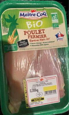 Filets de Poulet fermier bio