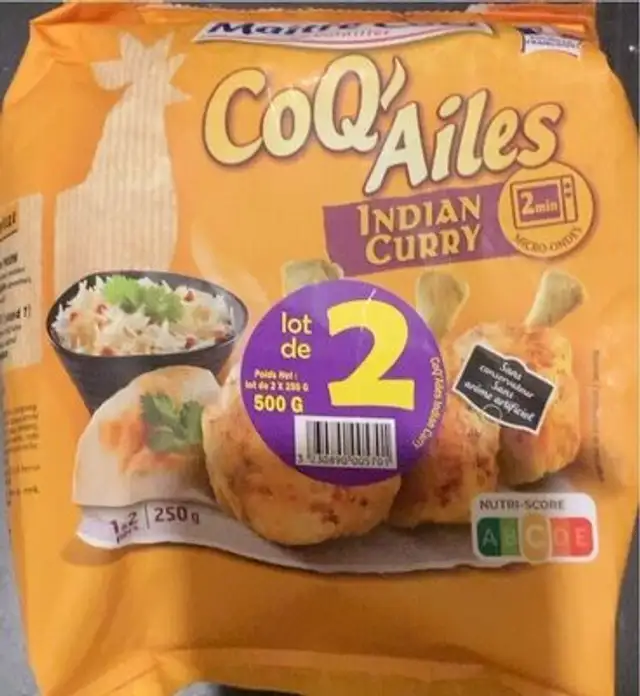 Coq’Ailes Indian Curry