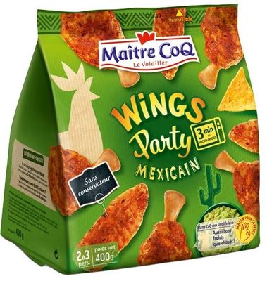 Wings party mexicain