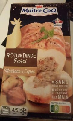 Rôti de dinde farci