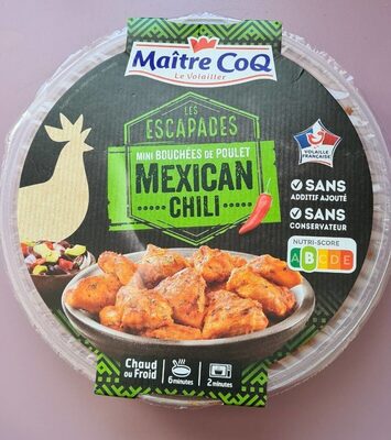 Mini bouchées de poulet Mexican chili