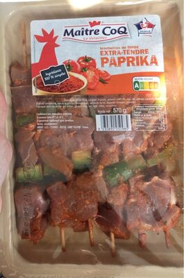 Brochette de dinde extra-tendre paprika