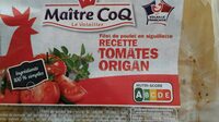 Filets de poulets en aiguillettes Recette Tomate Origan