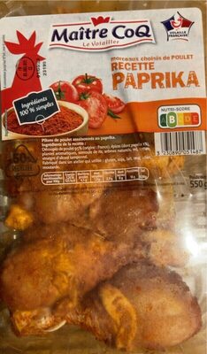 Pilons de poulet sauce paprika