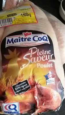 Poulet blanc classe A Pleine Saveur, éviscéré sans abats
