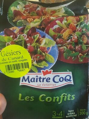 Les Confits gesiers de canard