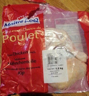 Morceaux choisis de Poulet surgelés