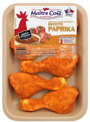 Pilons de poulet recette Paprika