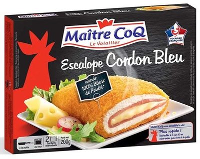 Escalope cordon bleu 200g étui