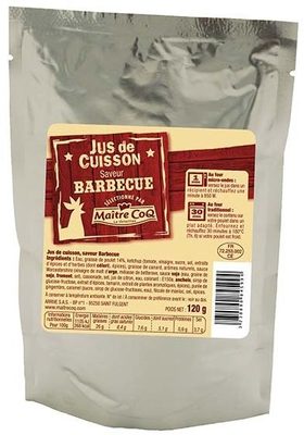 Jus de cuisson saveur Barbecue