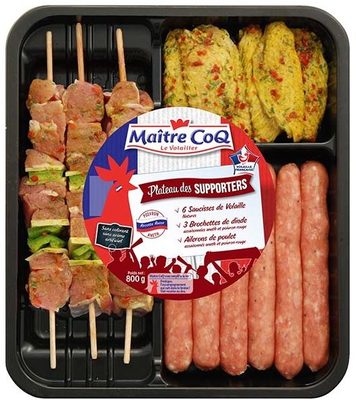 Plateau des supporters Russie