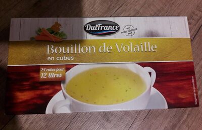 Bouillon de volaille en cubes front packaging