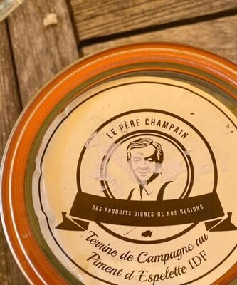 Terrine de campagne au piment d’Espelette IDF front packaging