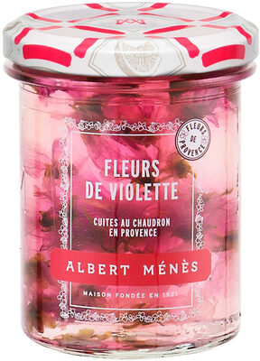 Confit de fleurs de violette de provence