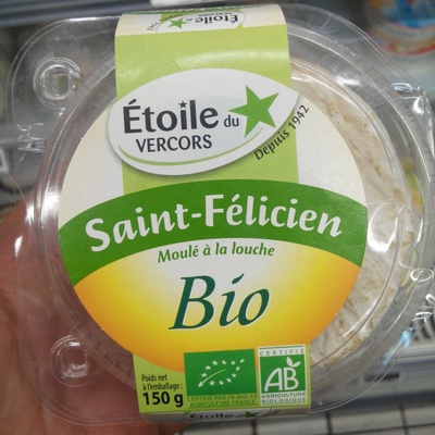Saint Félicien bio front packaging