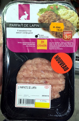 2 Parfaits de Lapin front packaging