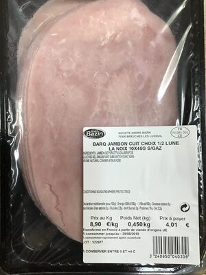 Brq jambon cuit bazin