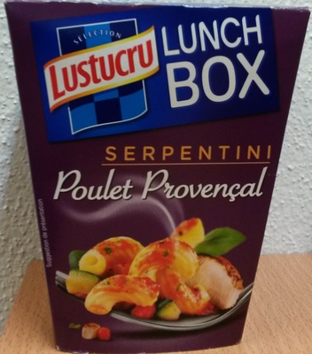 Lunch Box Serpentini Poulet Provençal