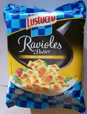 Lustucru ravioles a poeler fromages selectionnes 280g