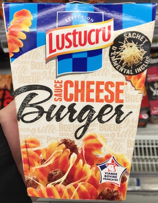 (Fusilli) Sauce Cheese Burger