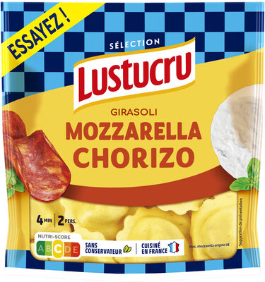 Girasoli mozzarella chorizo 250g front packaging
