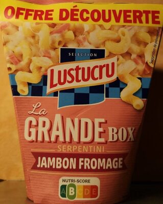 La grande box serpentini jambon fromage