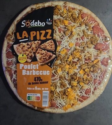 Pizza poulet barbecue