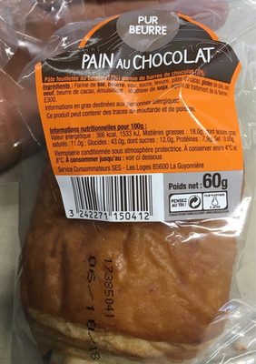 Pain au Chocolat Pur Beurre