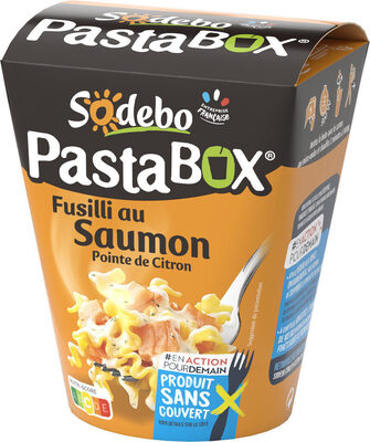 PastaBox - Fusilli au Saumon et Pointe de citron front packaging