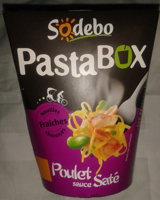 Pastabox Poulet sauce Saté