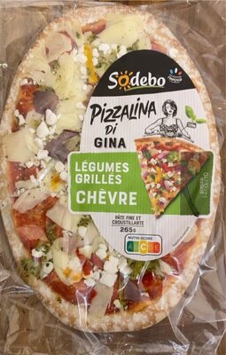 Pizzalina di Gina Légumes Grillés Chèvre