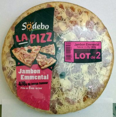La Pizz, Jambon emmental