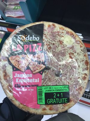 La Pizz Jambon Emmental (2+1 gratuite)