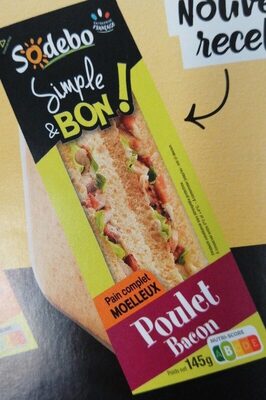 Simple & Bon club Poulet bacon
