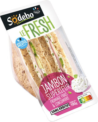 Sandwich le fresh jambon sup