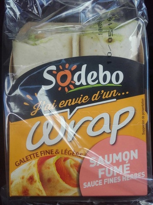 J'ai envie d'un wrap - Saumon fumé