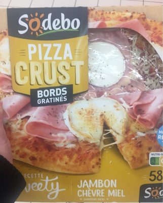 Pizza Crust jambon chèvre miel