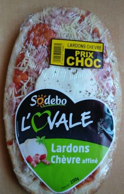 L'Ovale Lardons-Chèvre affiné